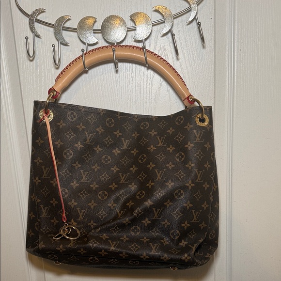Louis Vuitton Dark Brown Monogram Shoulder Bag - Picture 3 of 11